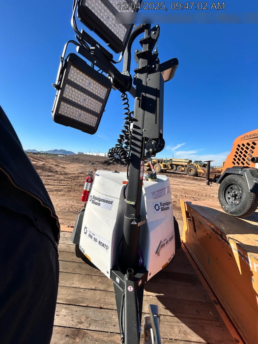 2024 Generac MLT2 Diesel, Flex Switch 120V Input, Powerzone Controller, 
(4) 320W LED Lights, 4kW Generator, 39.9 Gal Fuel Tank, 2" Ball, T3