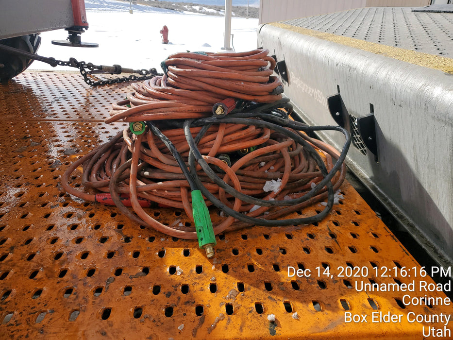 2020 Multiquip DLW400ESA4 400 amp Welder, 14kW, 120/240V, T4F Kubota, Trailer