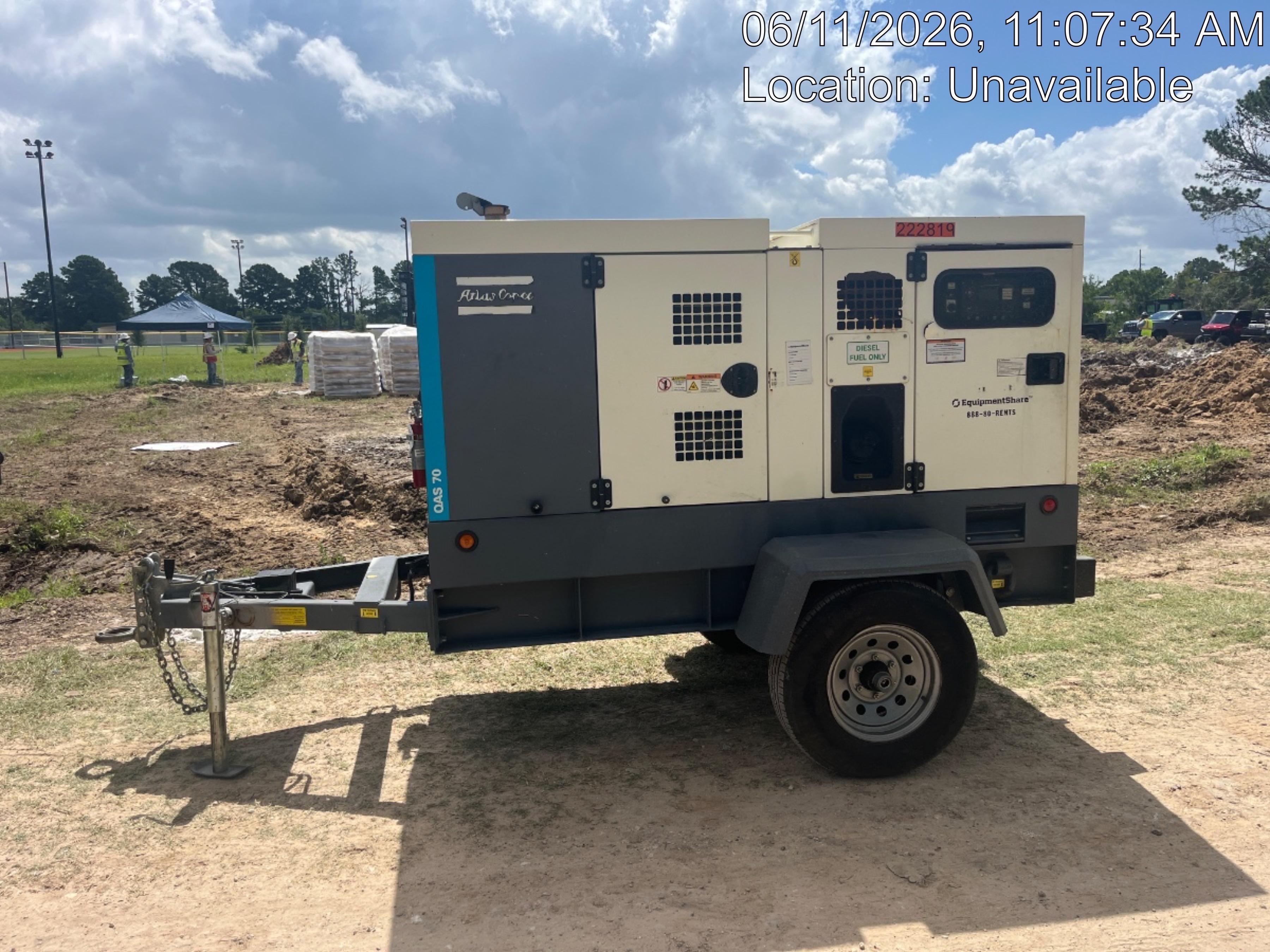 2022 ATLAS COPCO QAS 70