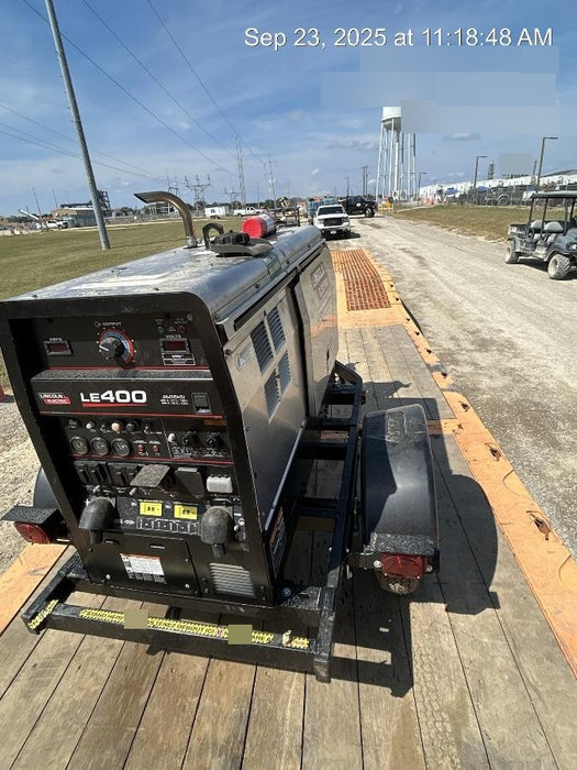2024 Lincoln Electric LE400 Kubota V1505, Trlr, Cable Rack, Light Kit, ES Decals, T3