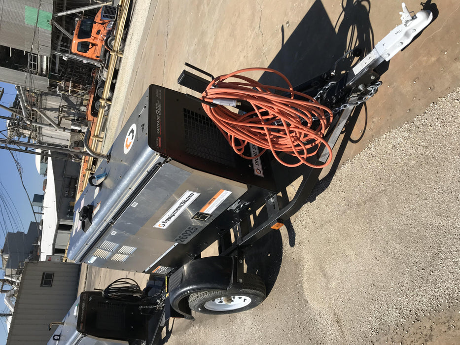 2019 Lincoln Electric Vantage 322 Lincoln Vantage 322 Welder w/Trailer, Light Kit, Cable Rack