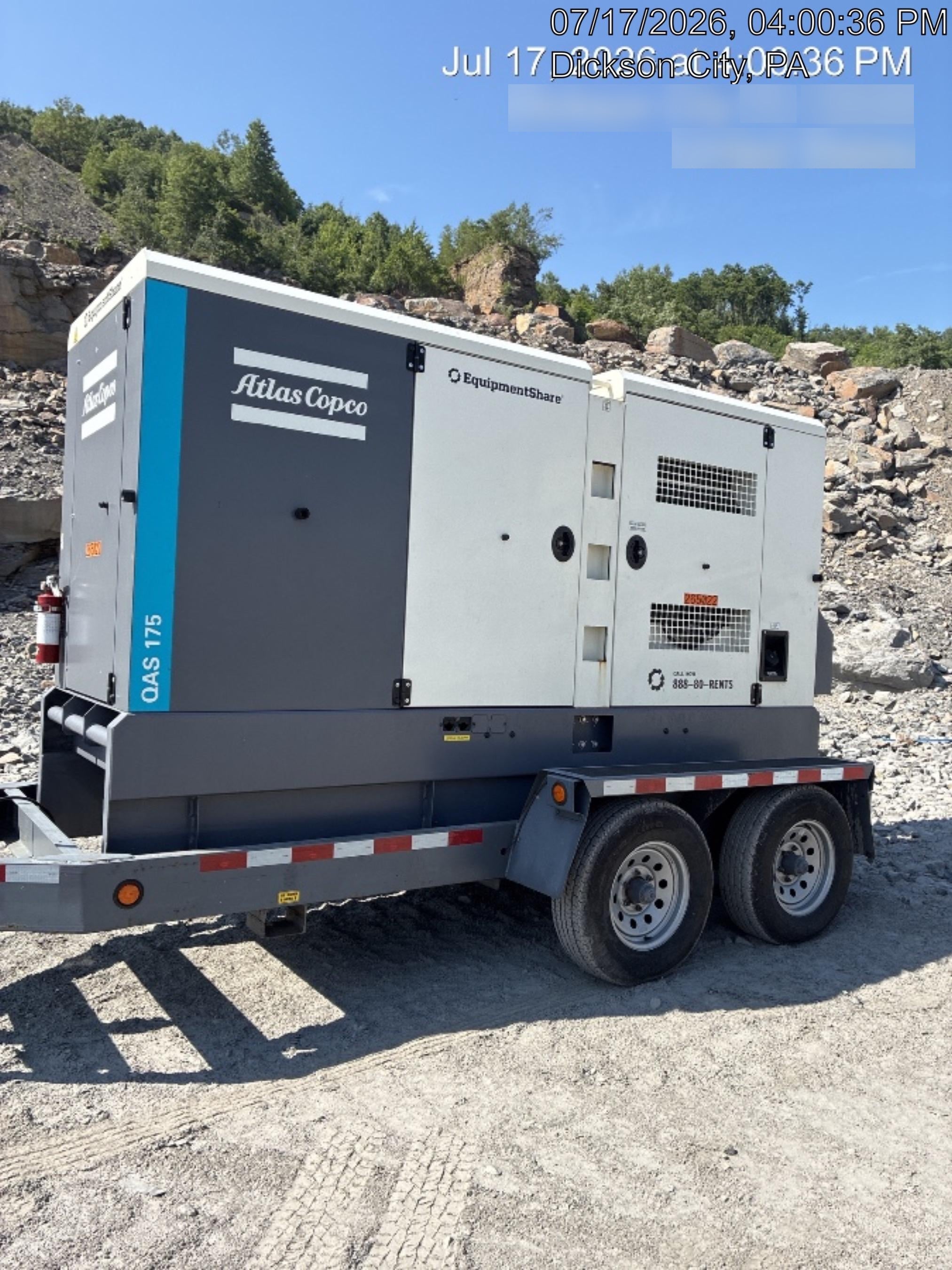 2022 ATLAS COPCO QAS 175