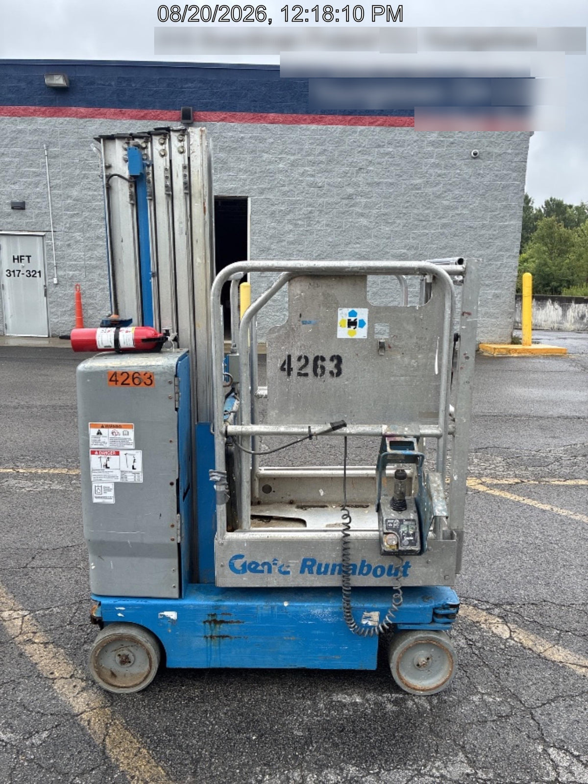 2017 GENIE GR-20