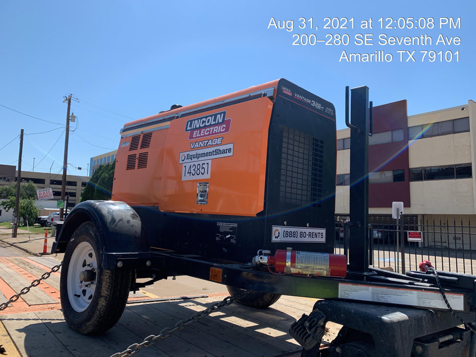 2021 Lincoln Electric Vantage 322 VANTAGE 322 READY-PAK 3
(EQUIPMENTSHARE)