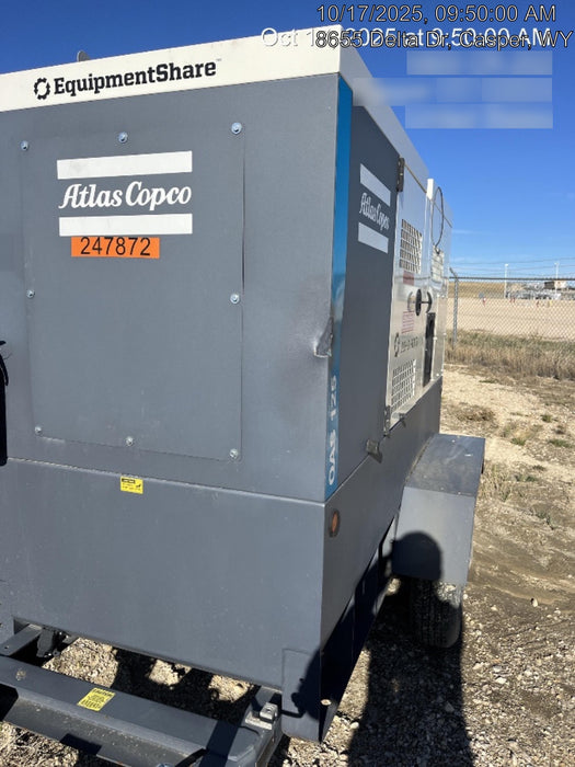 2022 ATLAS COPCO QAS 125