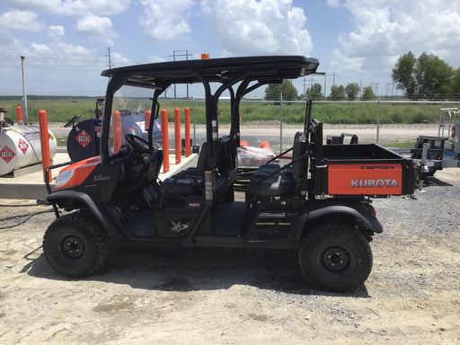 2020 Kubota RTV-X1140W-H Canopy, 4-Seater, Diesel, Windshield Acrylic Clear, Strobe Light, Backup Alarm