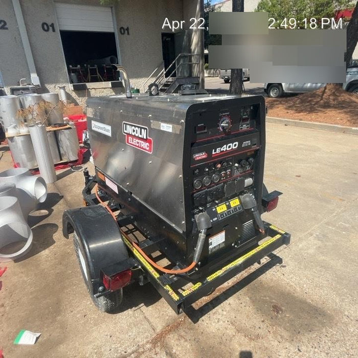 2024 Lincoln Electric LE400 Kubota V1505, Trlr, Cable Rack, Light Kit, ES Decals, T3