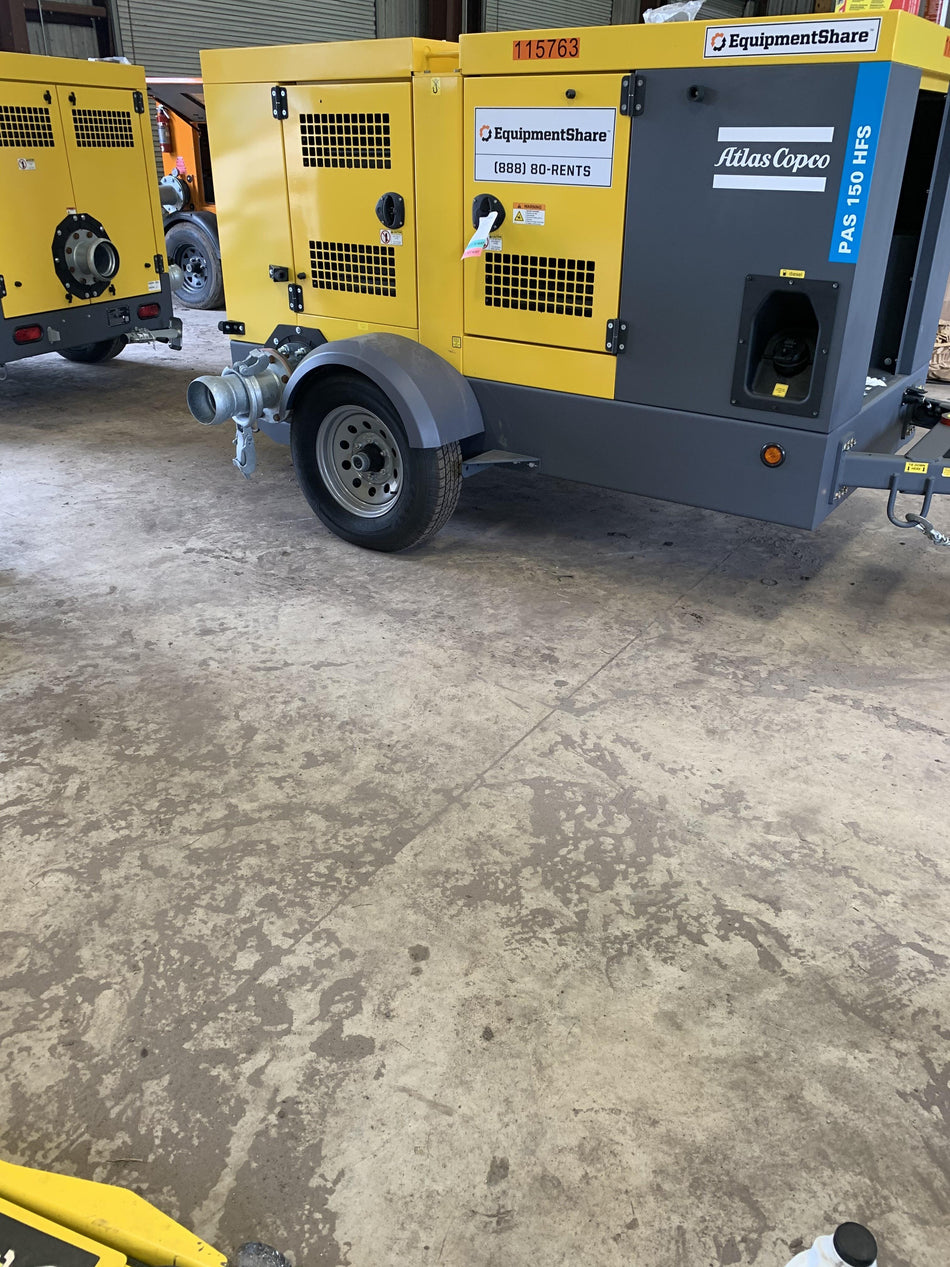 2020 ATLAS COPCO PAS 150 HF CS Enclosed