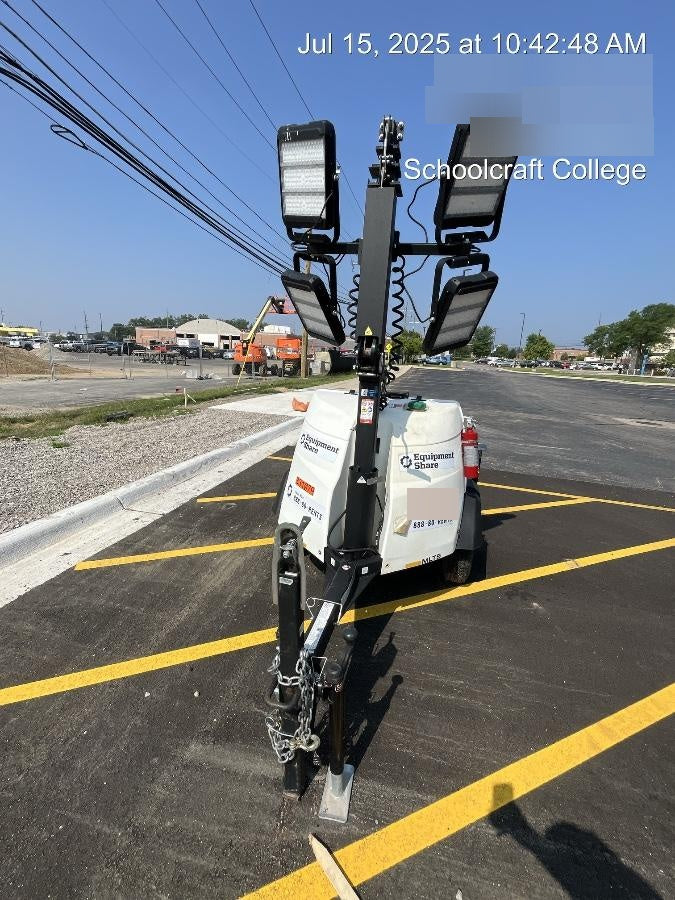 2023 Generac MLT2 Diesel, Flex Switch 120V Input, Powerzone Controller, (4) 320W LED Lights, 4kW Generator, 39.9 Gal Fuel Tank, 2" Ball, T3
