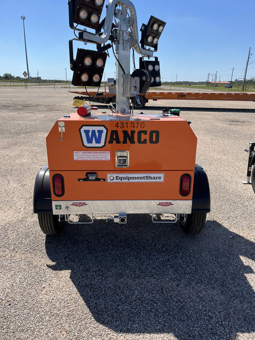 2024 Wanco WLTT-4MM4K Diesel, Deep Sea Controller, Shore Power Plug, Auto Start, (4) 350W LED Floodlights, 4kW Generator, 60 Gal Fuel Tank, 2" Ball, T3