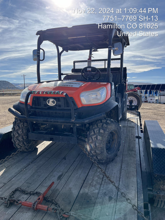 2022 Kubota RTV-X1140W-H Plastic Canopy, Windshield Acrylic Clear, LED Strobe Light, Wire Harness Kit, Back up Alarm