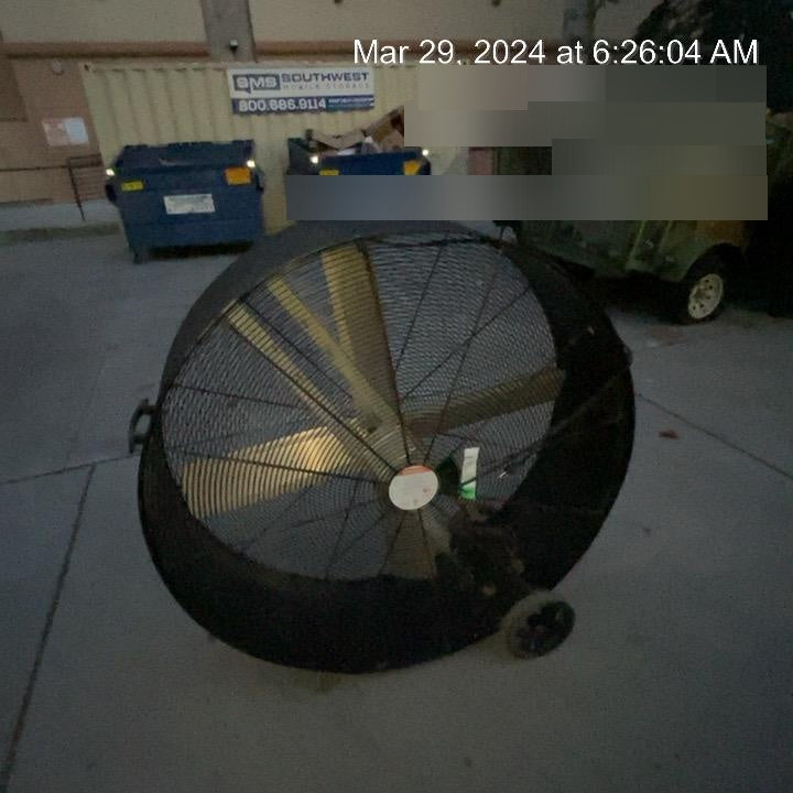 2022 ULINE 48" Drum Fan - Uline