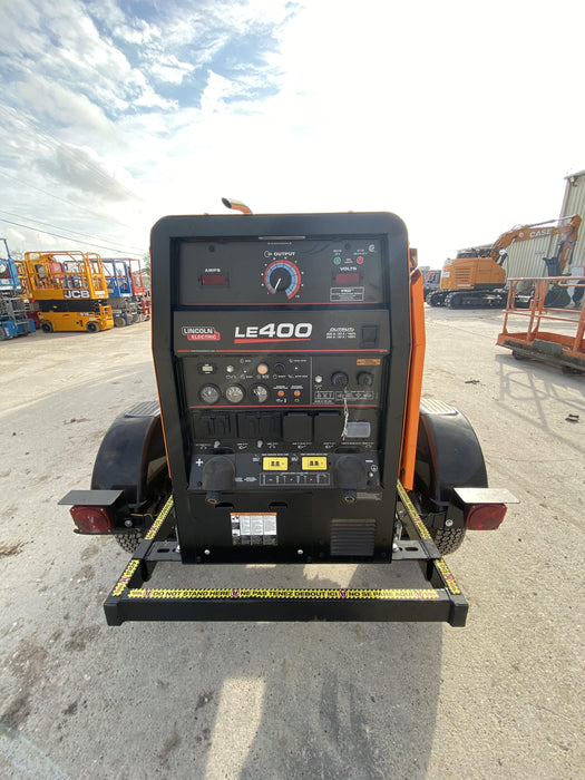 2022 Lincoln Electric LE400 Kubota V1505, Trlr, Cable Rack, Light Kit, ES Decals, T3