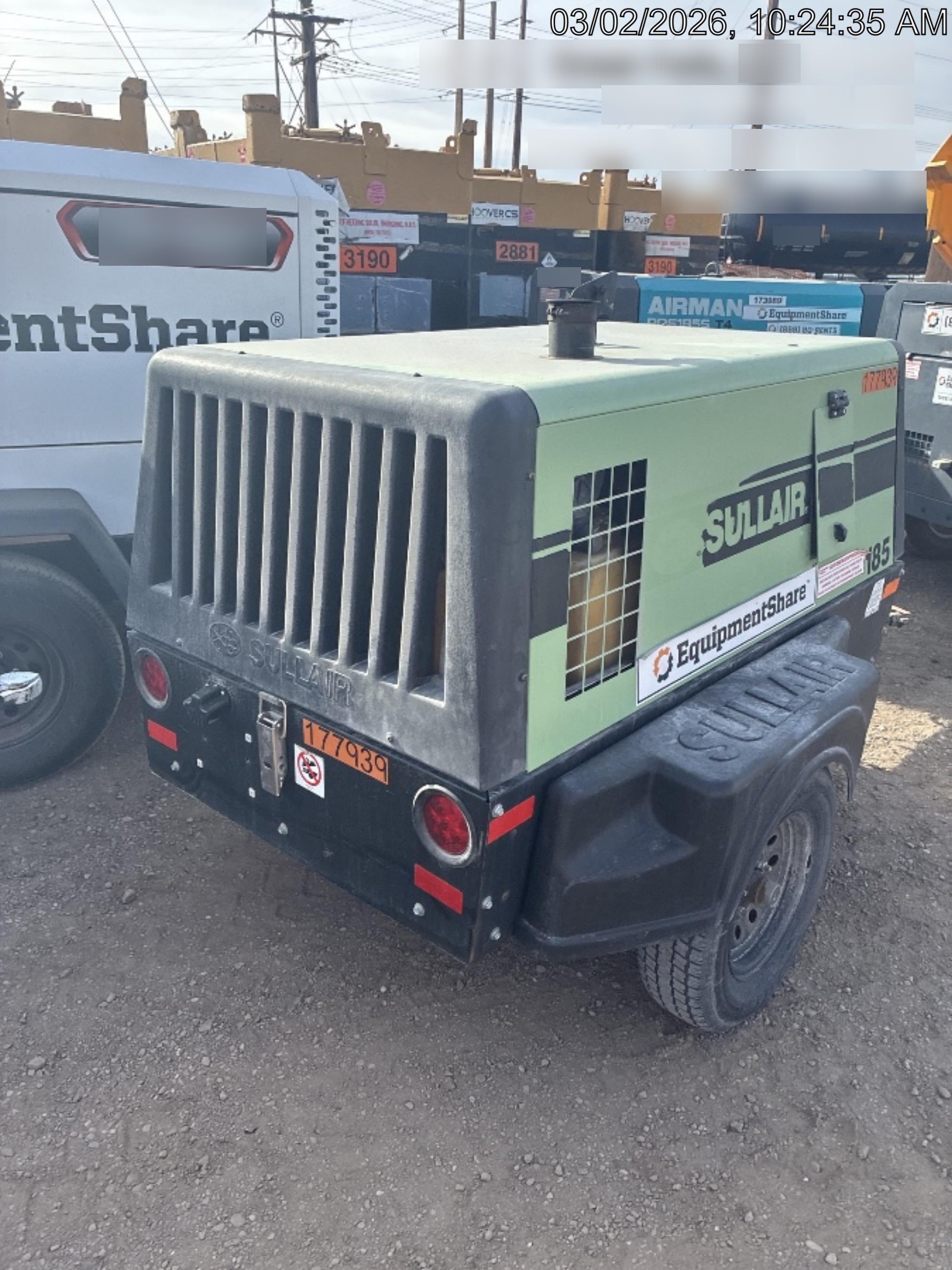 2021 SULLAIR 185D-DPQ KU4F