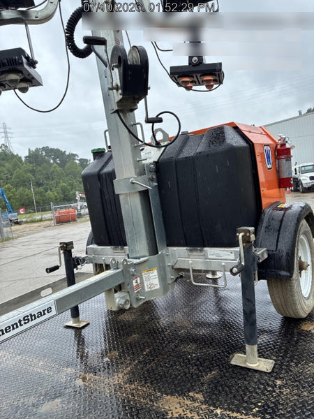 2024 Wanco WLTT-4MM4K Diesel, Deep Sea Controller, Shore Power Plug, Auto Start, (4) 350W LED Floodlights, 4kW Generator, 60 Gal Fuel Tank, 2" Ball, T3