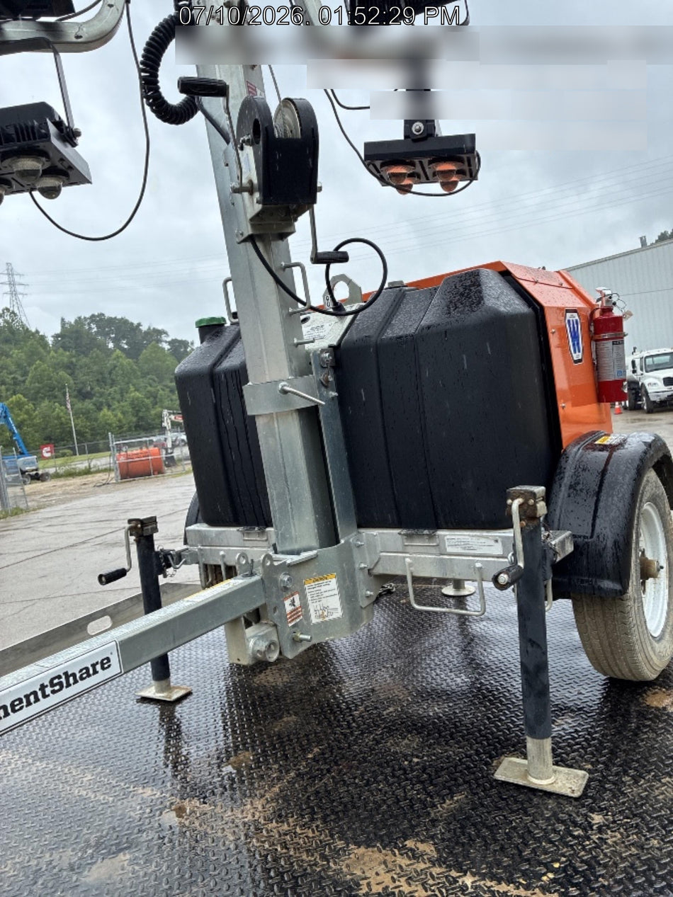 2024 Wanco WLTT-4MM4K Diesel, Deep Sea Controller, Shore Power Plug, Auto Start, (4) 350W LED Floodlights, 4kW Generator, 60 Gal Fuel Tank, 2" Ball, T3