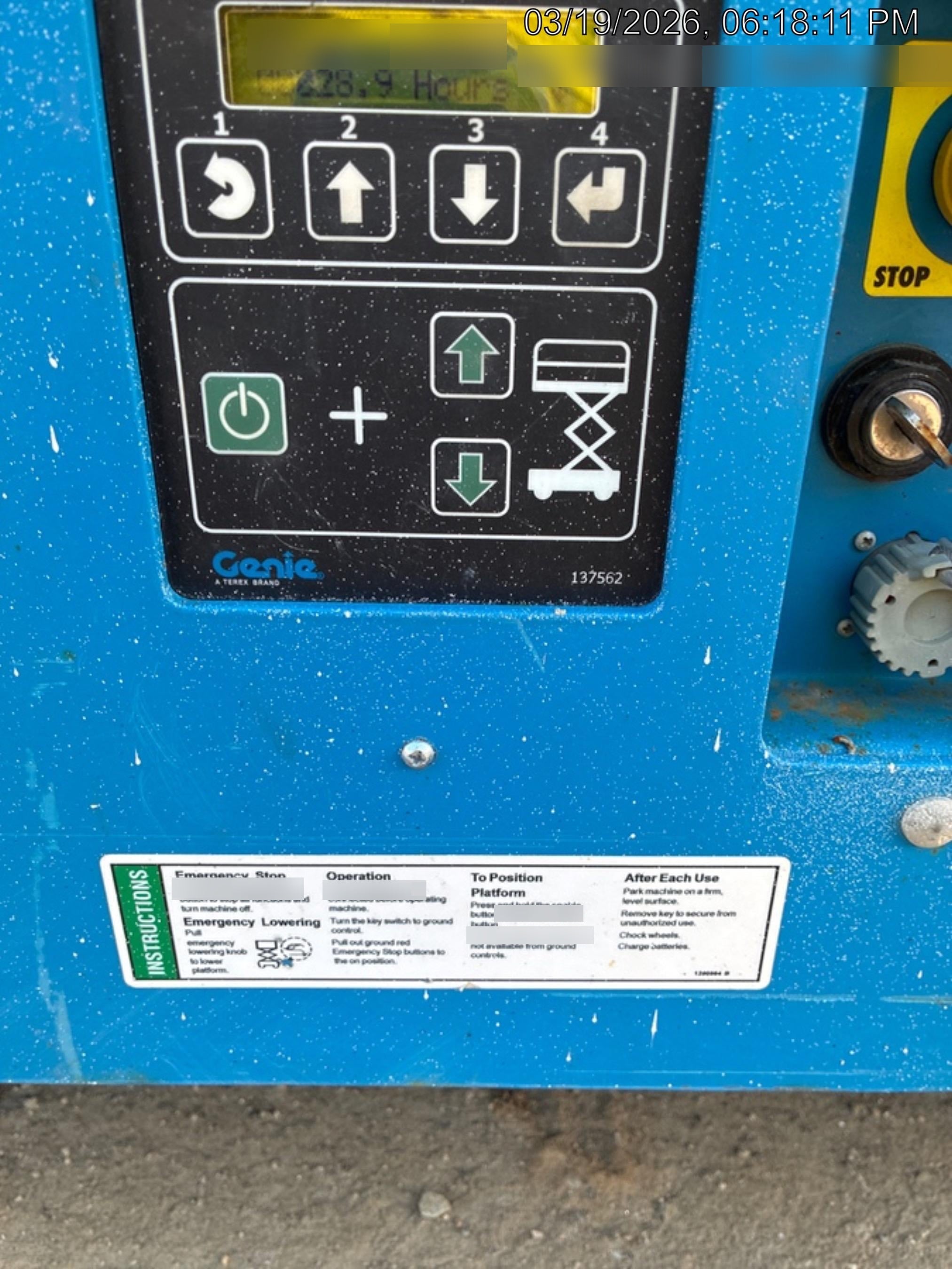 2022 GENIE GS-3232