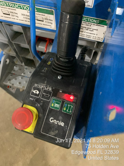 2020 Genie GS-1930 Solid Non Marking Tires, Beacon, Folding rails with half height swing gate