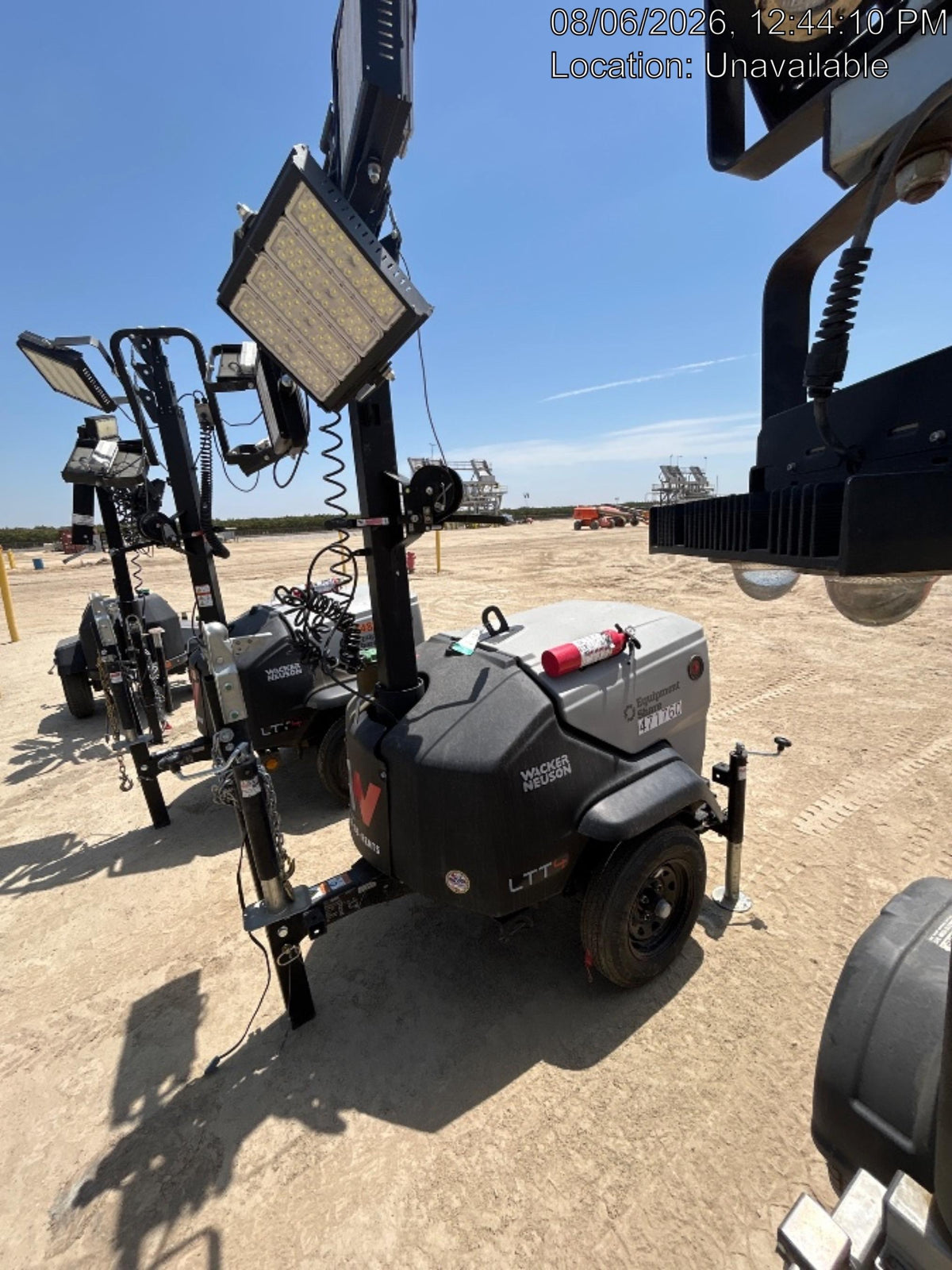 2024 Wacker Neuson LTT4 Diesel, Kohler KDW702, Deep Sea Controller, Auto Start, LED 320W, Bypass Outlet, T3