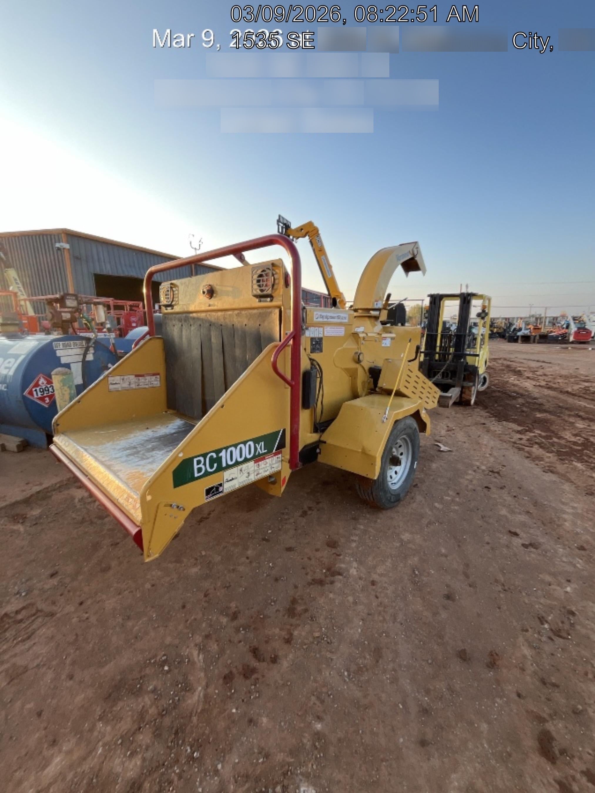 2021 VERMEER BC1000XL Diesel