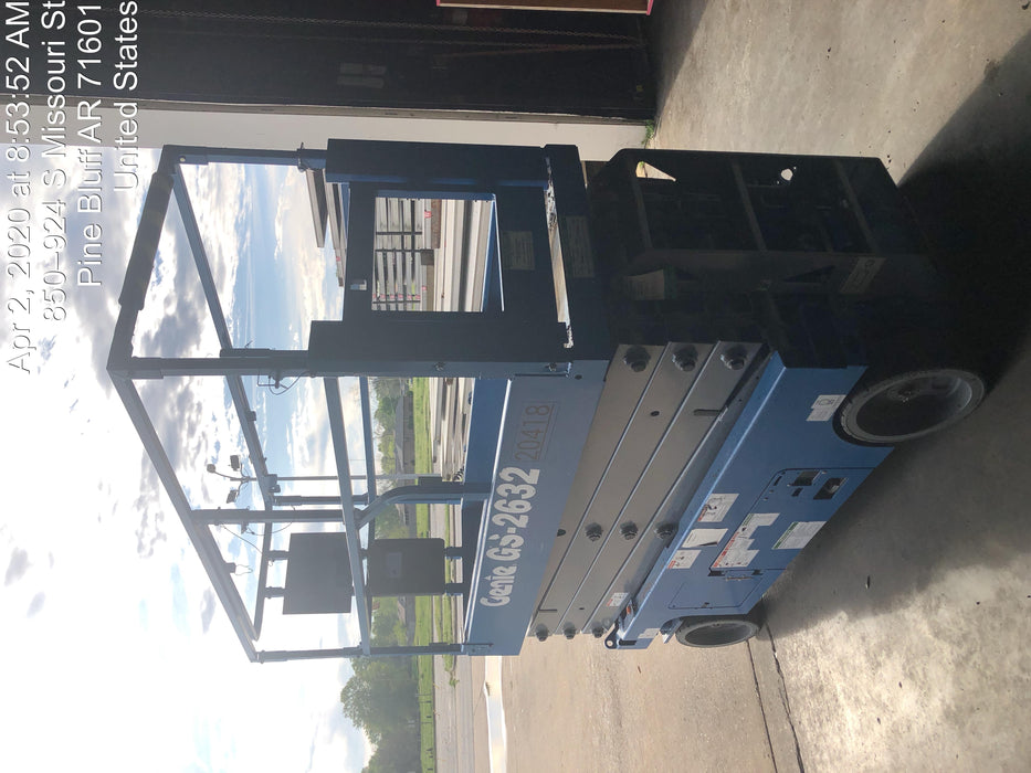 2018 Genie GS-2632 Genie GS-2632 w/Fixed Rail, Chain Entry