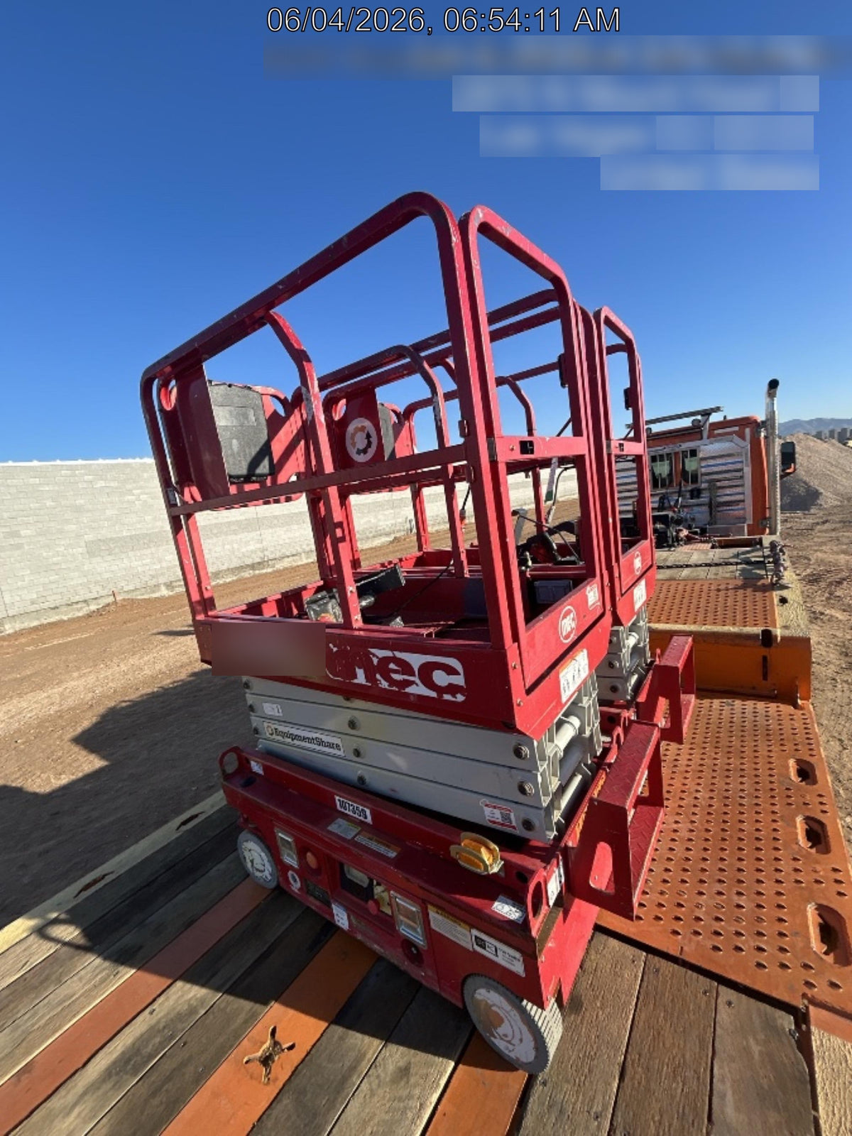2020 MEC 1330SE Solid NM Tires, Steel Swing out Doors, LCS, Beacon, 900W Inverter