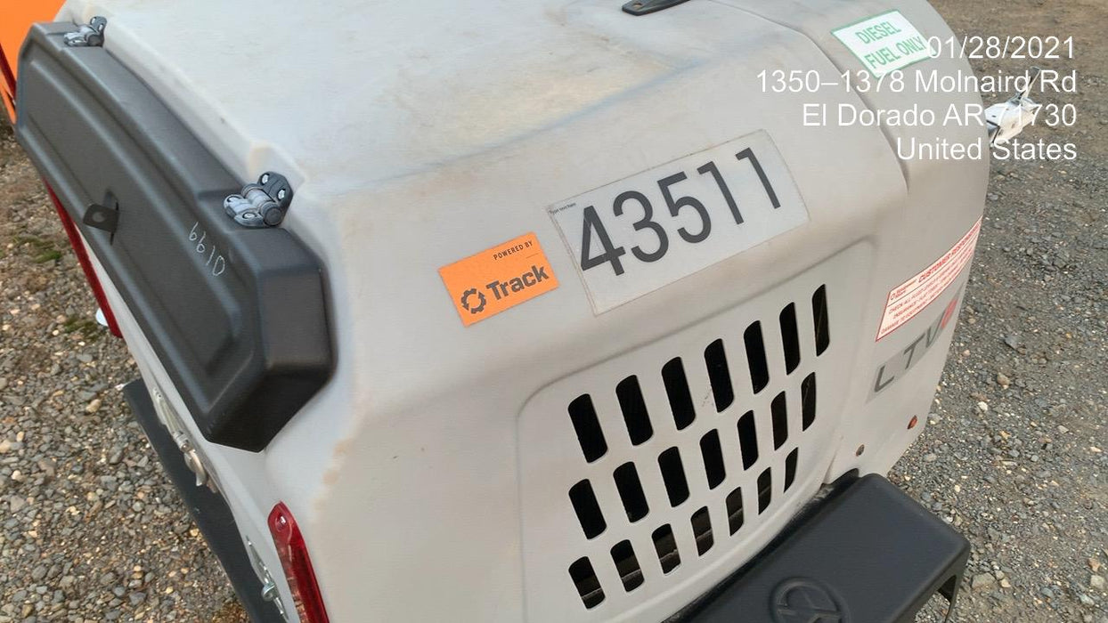 2019 Wacker Neuson LTV6L-MH Wacker Neuson LTV6L Mobile Light Tower w/Fuel Level Sensor Installed