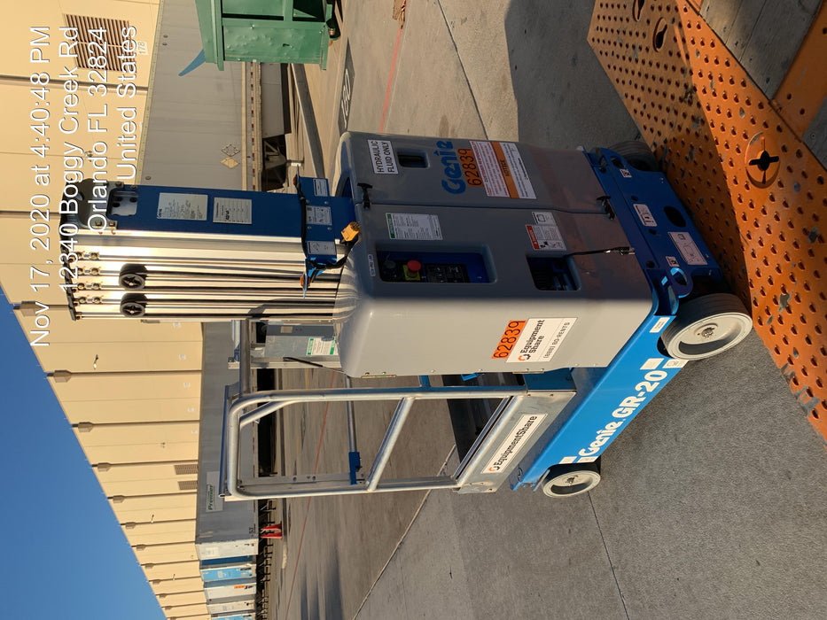 2019 GENIE GR-20