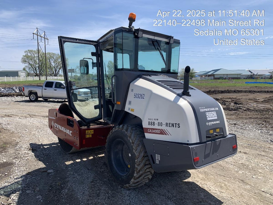 2025 DYNAPAC CA1400D