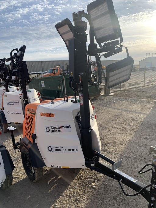 2024 Generac MLT2 Diesel, Flex Switch 120V Input, Powerzone Controller, 
(4) 320W LED Lights, 4kW Generator, 39.9 Gal Fuel Tank, 2" Ball, T3