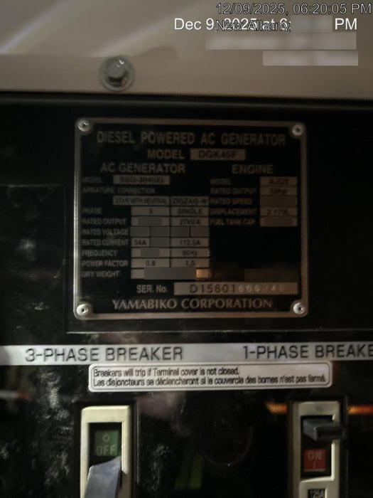 2022 SHINDAIWA DGK45F