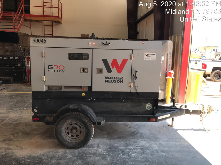 2019 WACKER NEUSON G70