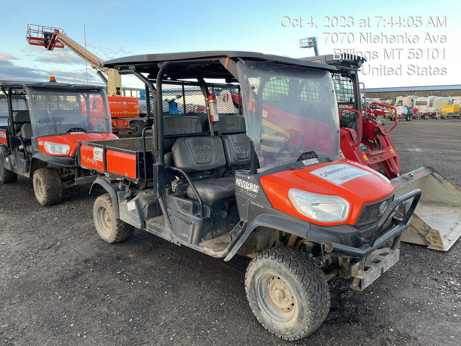 2022 KUBOTA RTV-X1140W-H (Canopy)