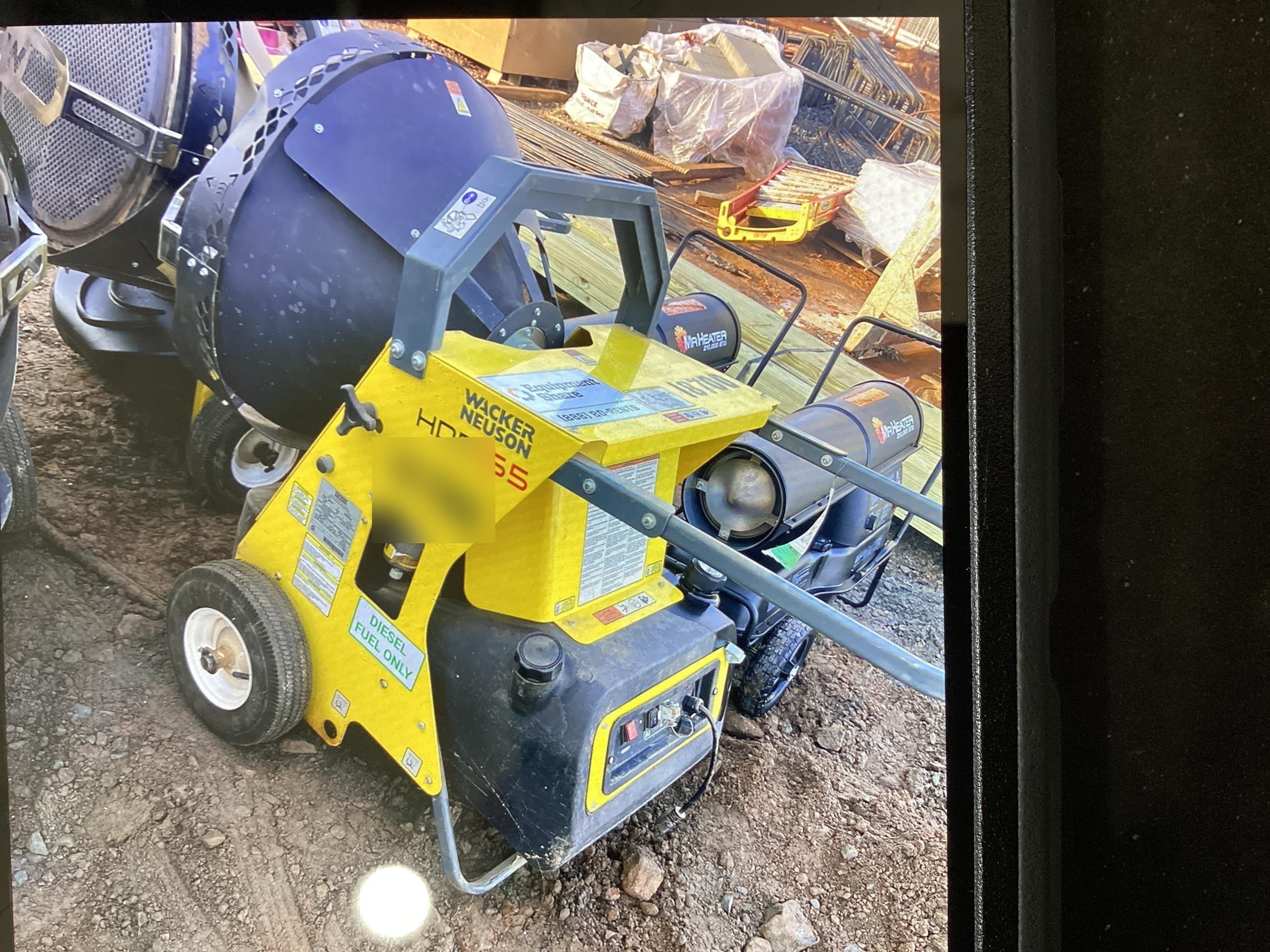 2018 WACKER NEUSON HDR 155