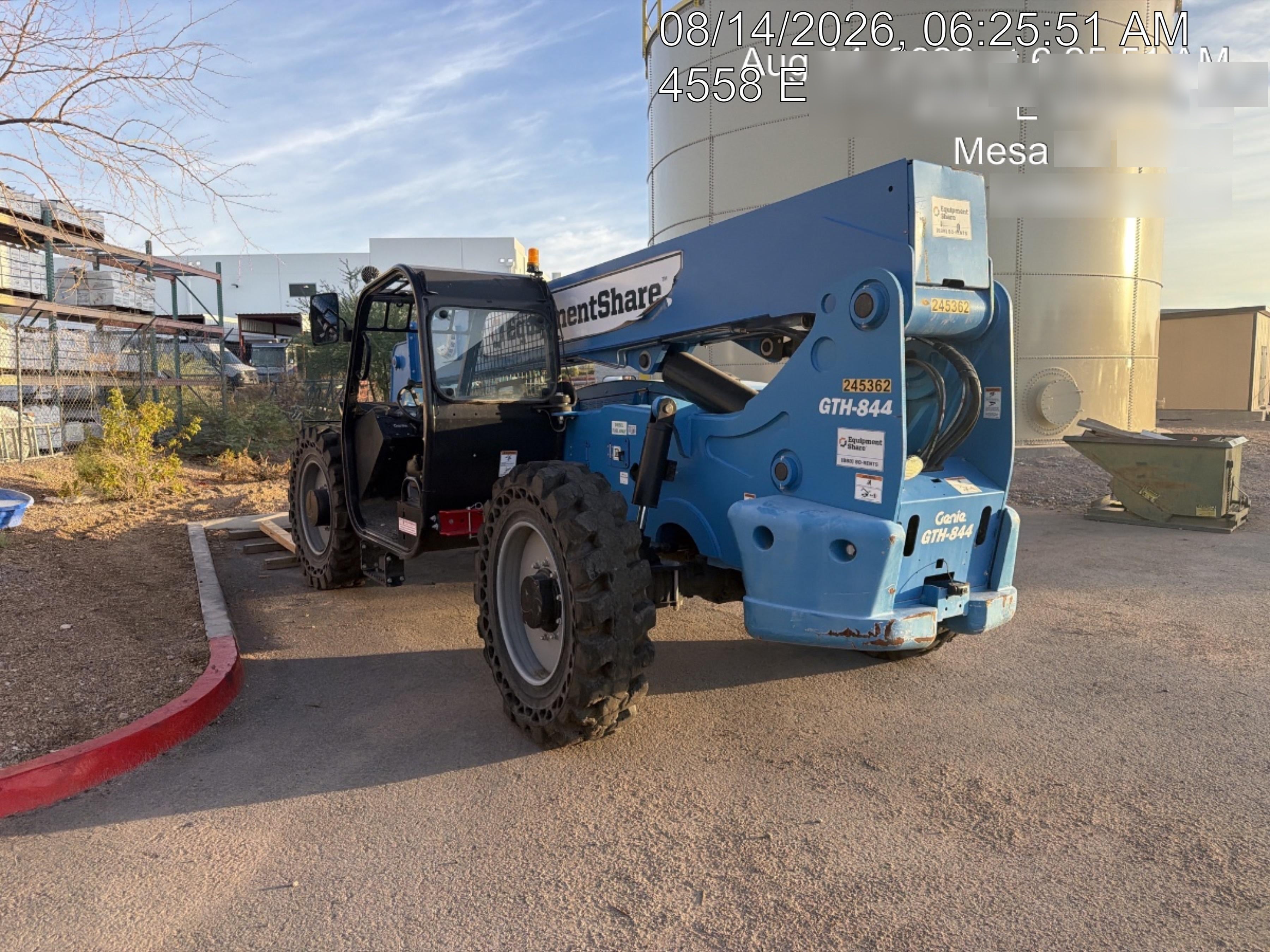 2022 Genie GTH-844 74Hp Dsl, Canopy, Sld Tires, LED WL, Bcn, L Hook, EST