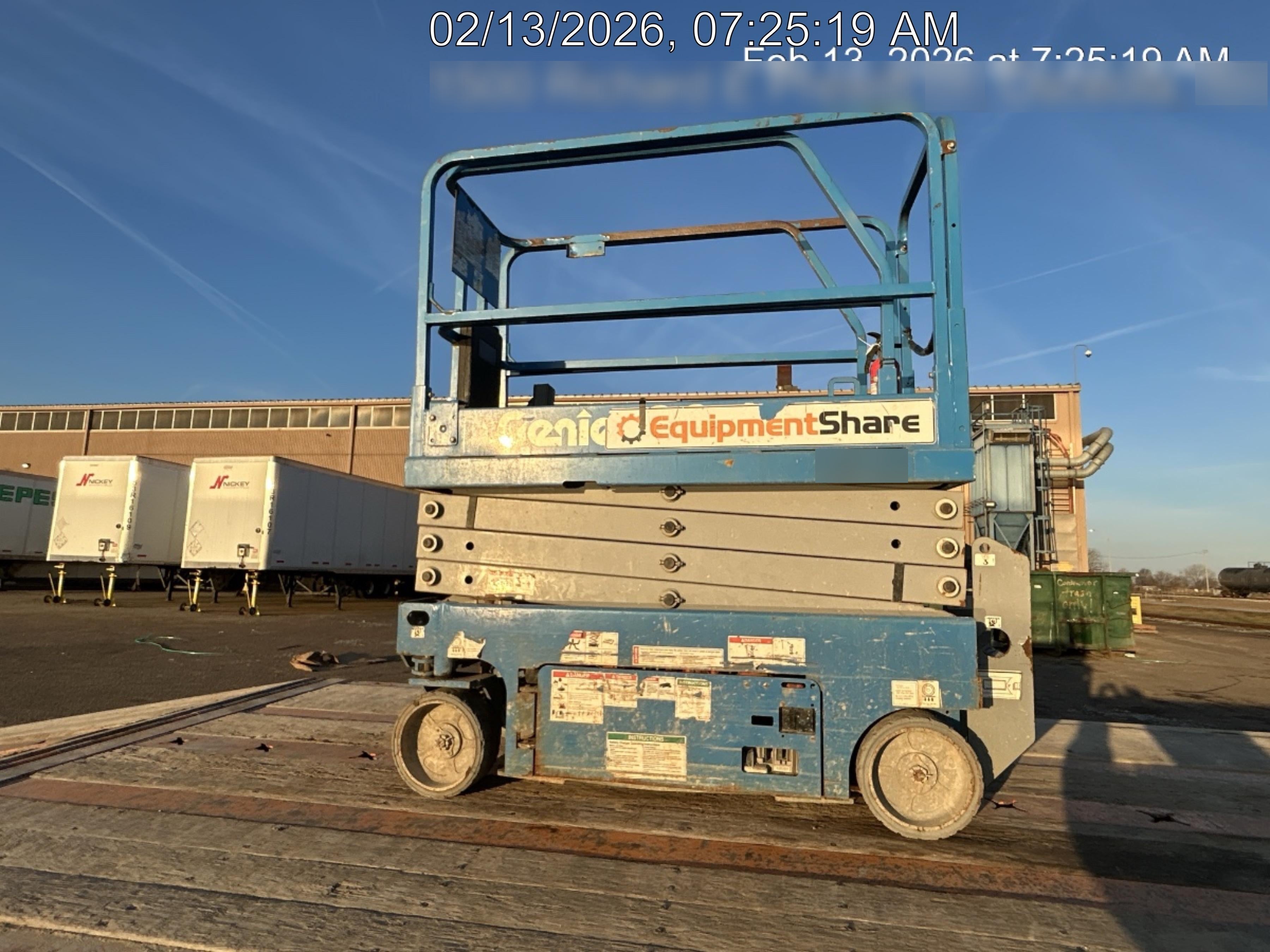 2018 Genie GS-1930 Genie GS-1930 w/Fixed Rail, Chain Entry