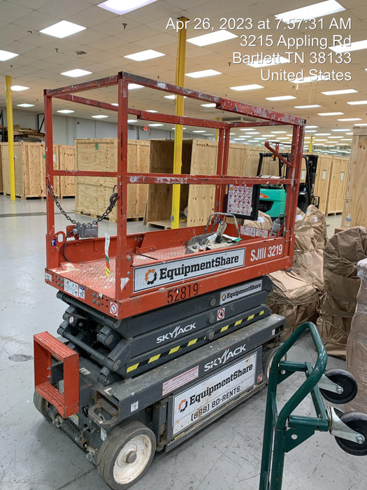2019 Skyjack SJIII-3219 Standard Options, Trojan Batteries