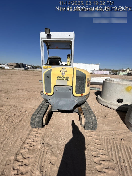 2018 WACKER NEUSON EZ38
