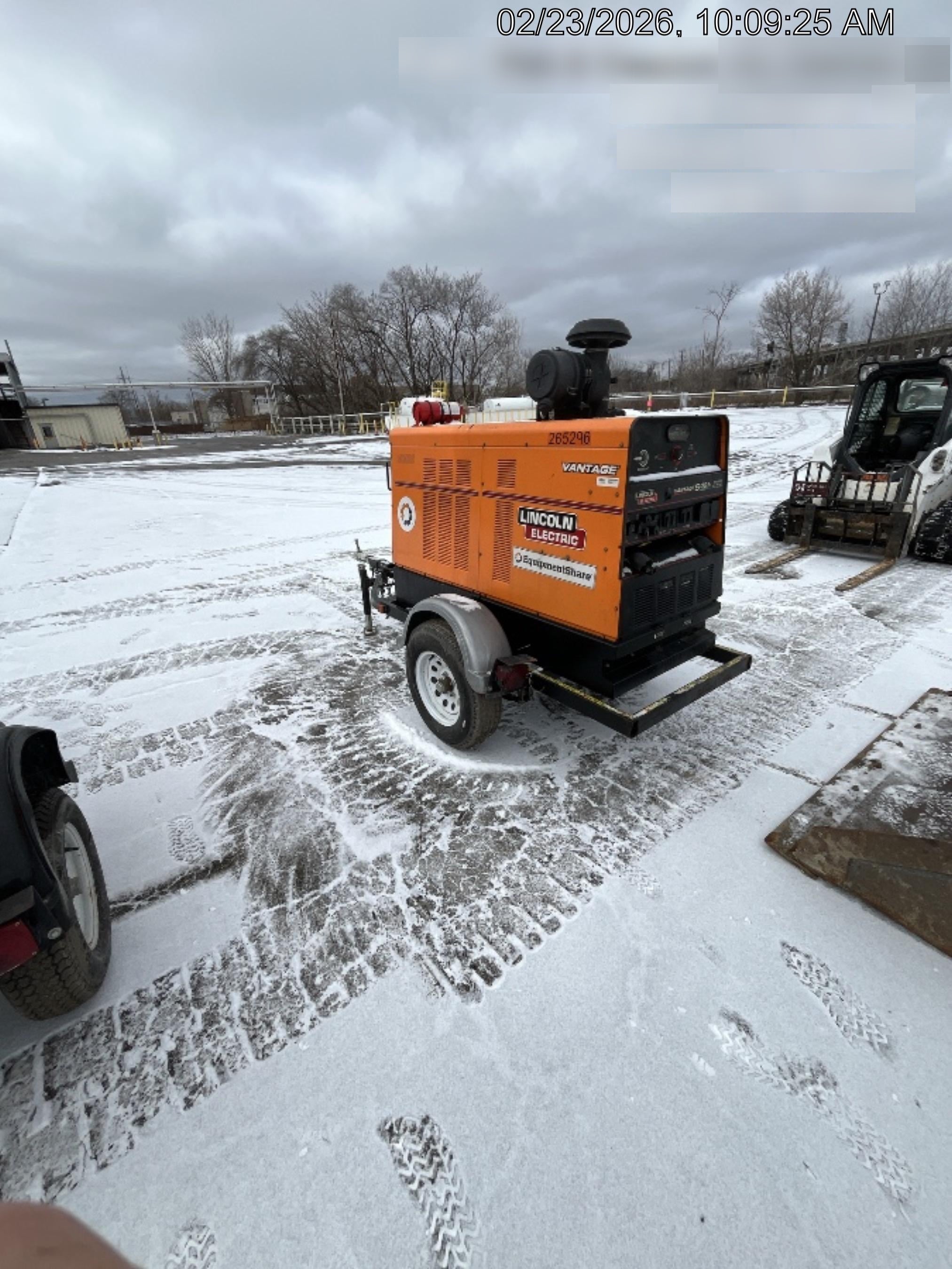 2022 Lincoln Electric Vantage 549X Crosslink Technology, Trailer Mounted, ES Decals, T3