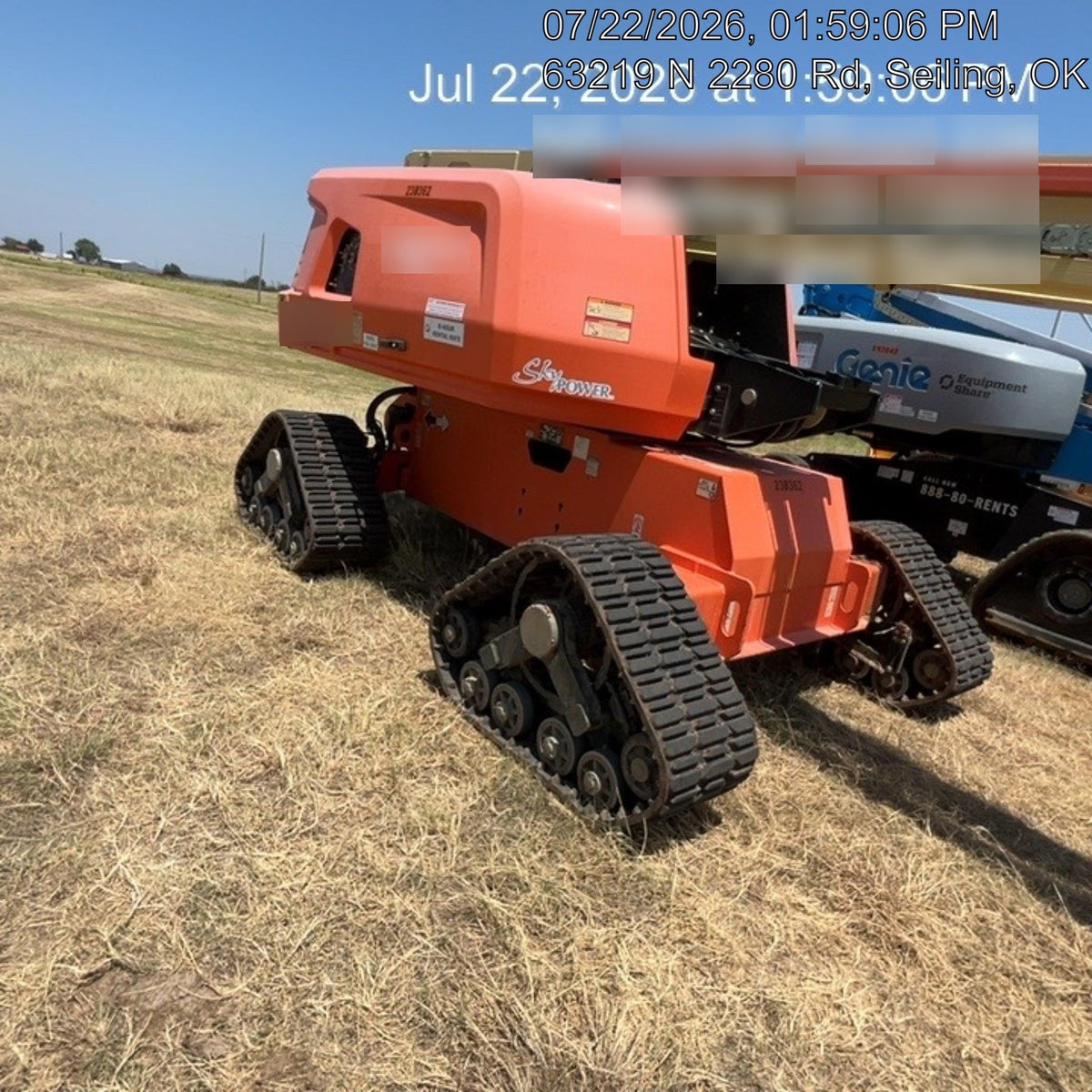 2022 JLG 660SJ Quad Track