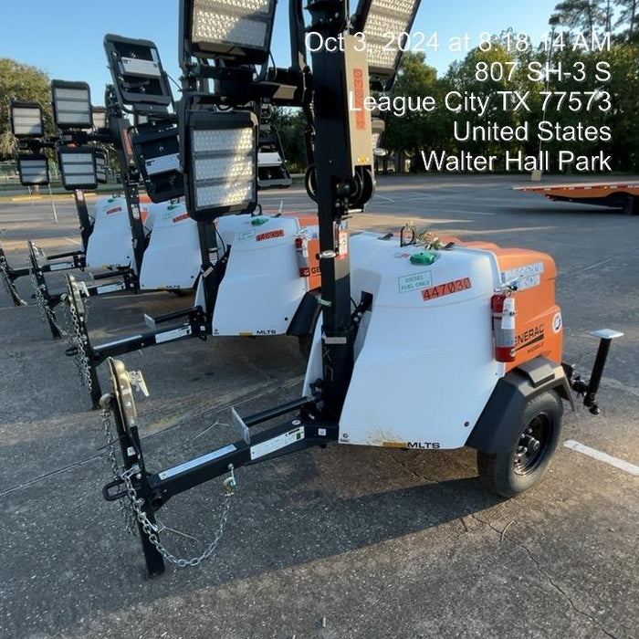 2024 Generac MLTS-4 2.4kW, Mitsu Eng, Analog, LED, Diesel.