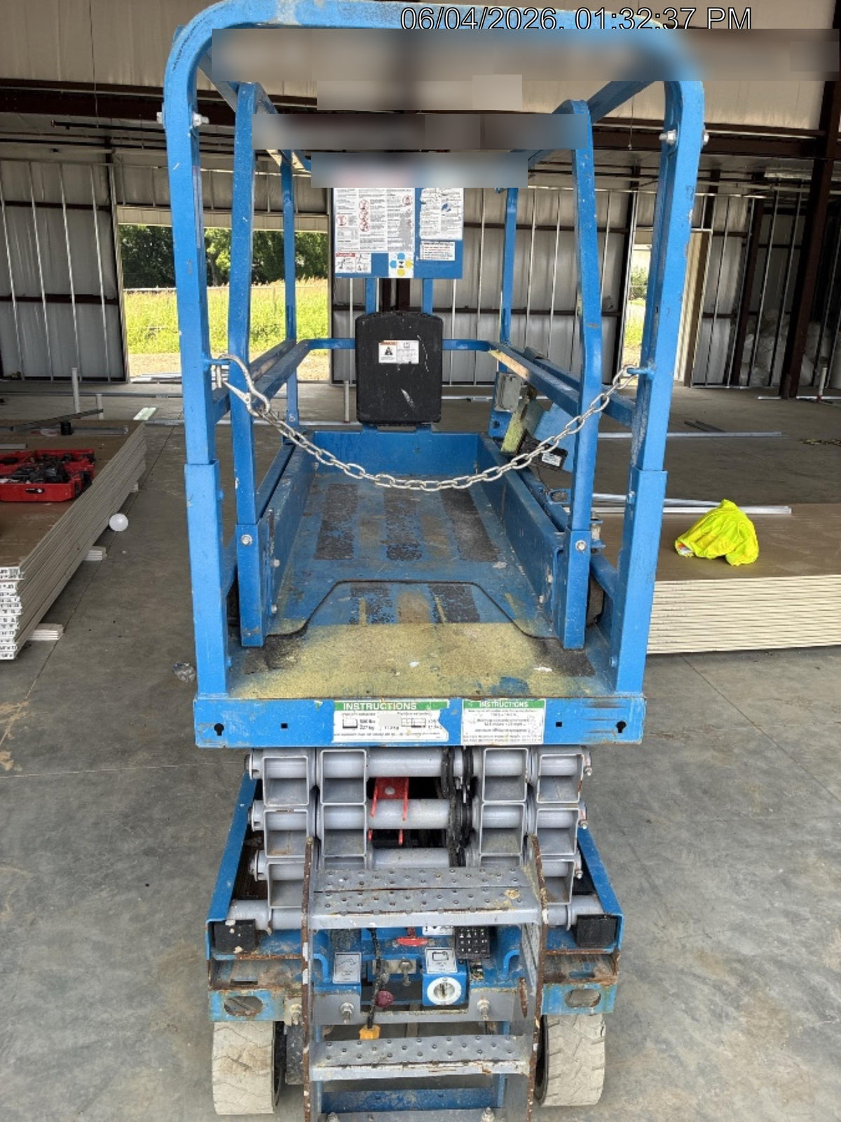 2019 Genie GS-1930 Fixed rails with chain Entry