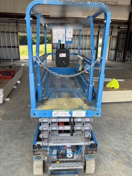 2019 Genie GS-1930 Fixed rails with chain Entry