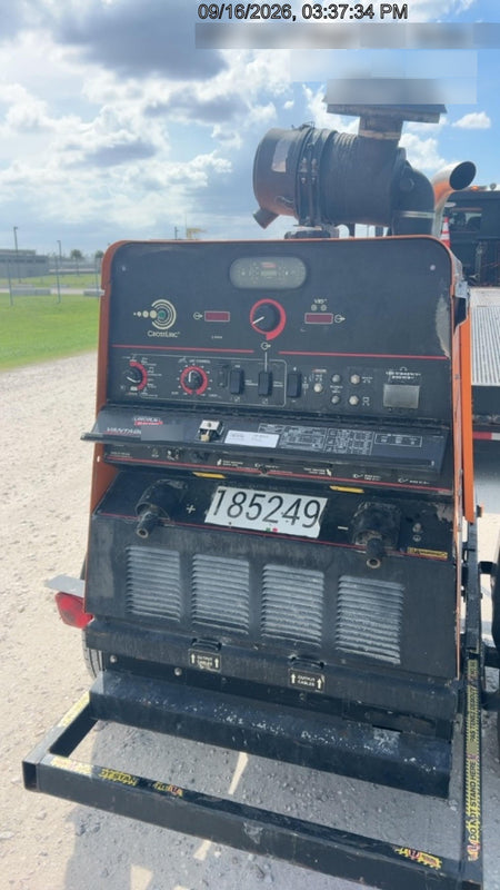 2021 Lincoln Electric Vantage 549X Ready Pak 3, ORANGE (includes trailer, cable rack, fender light kit)