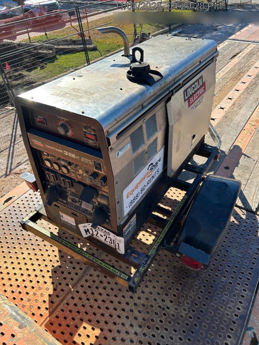 Lincoln Electric Vantage 322 Lincoln Vantage 322 Welder Ready Pak 3 - Vantage 322, Trailer