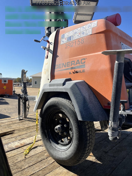 2024 Generac MLT2 Diesel, Flex Switch 120V Input, Powerzone Controller, 
(4) 320W LED Lights, 4kW Generator, 39.9 Gal Fuel Tank, 2" Ball, T3