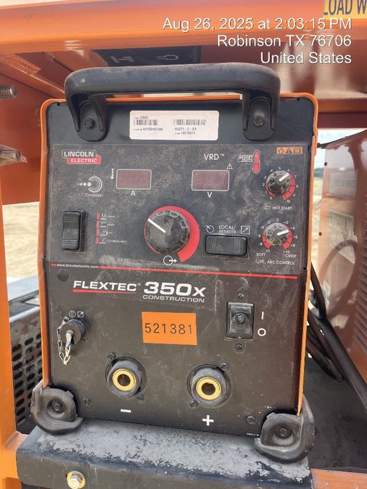 2025 LINCOLN ELECTRIC FLEXTEC 350X