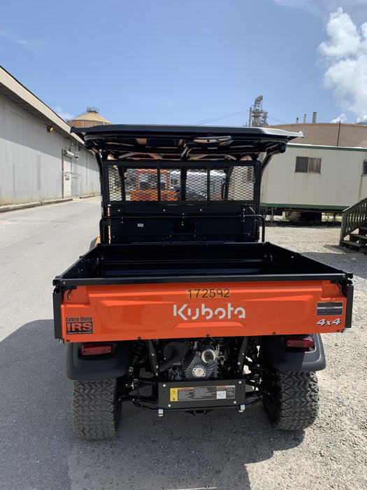 2021 Kubota RTV-X1140W-H Plastic Canopy, Windshield Acrylic Clear, LED Strobe Light, Wire Harness Kit, Back up Alarm