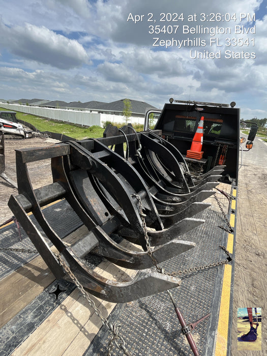 2021 FLECO 120" Grapple Rake - Fleco