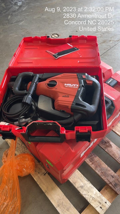 2023 HILTI TE 700-AVR